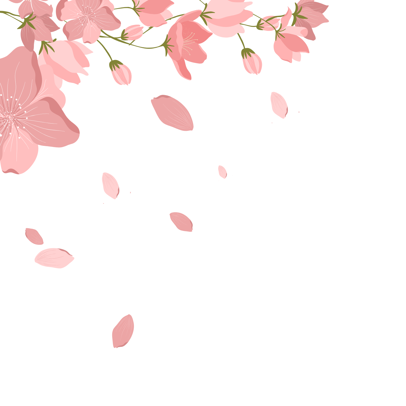 Flower Decoration Left